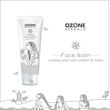 ozone herbals jasmine face wash