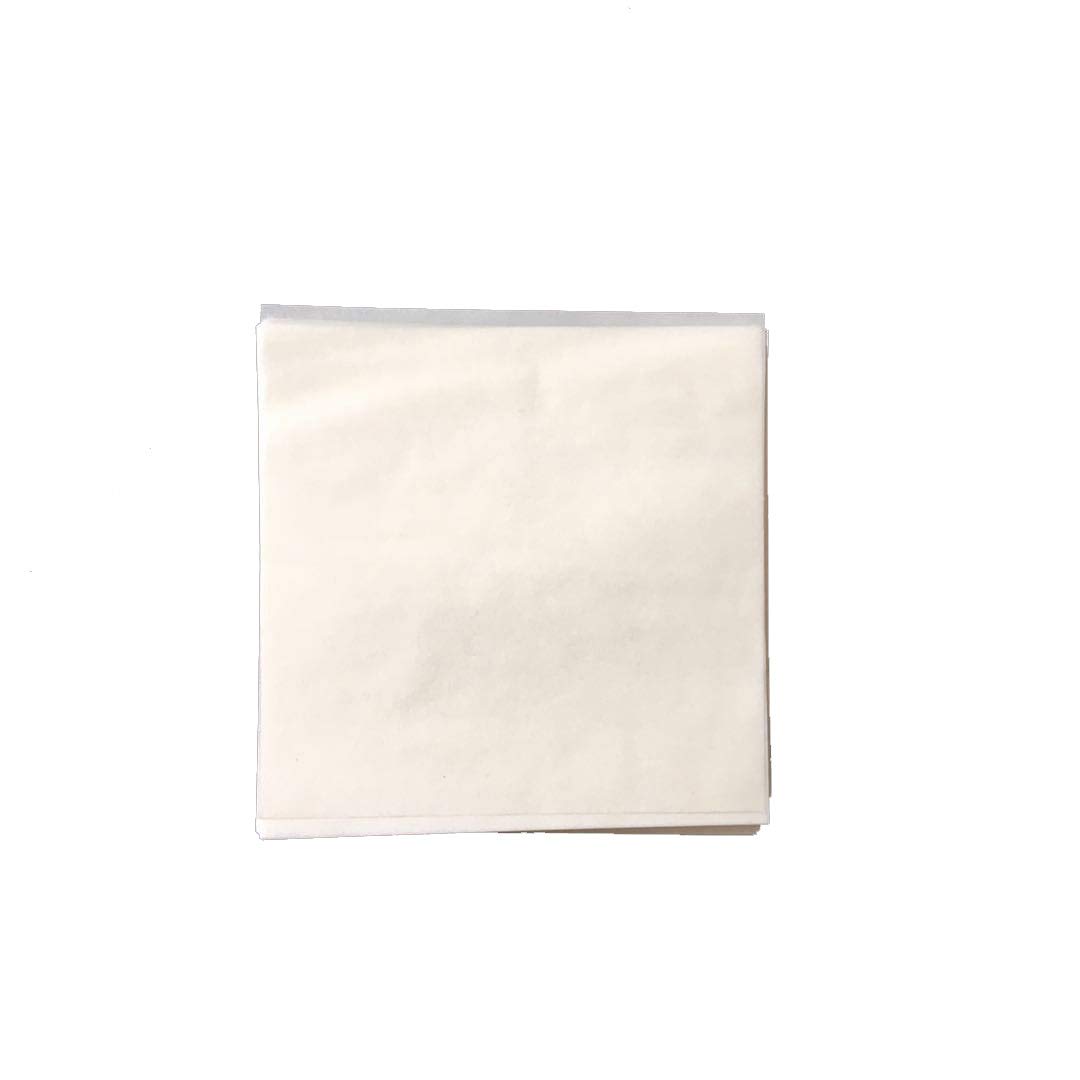 Weighing Paper Sheet High Gloss Scale Weigh Paper Non-Absorbing (150mm*150mm), white