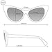 WearMe Pro Elegant High Fashion Oversize Women Cat Eye Flat Top Sunglasses