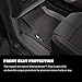 Husky Liners Weatherbeater Floor Mats | Fits 2014-2021 Toyota Tundra, Double Cab (Footwell Coverage) | Front & 2nd Row, 3-pc Black - 99561