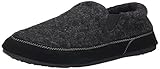 Acorn Men's Fave Gore Slipper, Black Tweed, Medium/9-10 D(M) US
