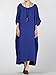 Mordenmiss Women's Bat Sleeve Summer Maxi Dress New L Blue