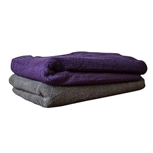 bintiva Hot Yoga Towel, Non Slip, Eco Friendly, 100% Microfiber, Large 25″ X 72″ Fits All Mats