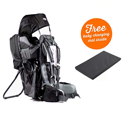 Luvdbaby Premium Baby Backpack Carrier with Removable Backpack 2 in 1