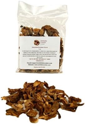 Dried European Porcini Mushrooms - 1 Oz. Bag - Dehydrated Edible Gourmet Boletus Edulis Fungi - Imported