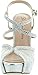 Bridal Wedding Formal Evening Party Strap Peep Toe Lace Glitter Sandal VICE-93