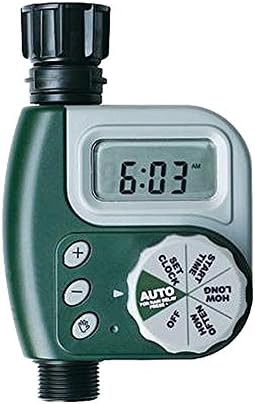Foerteng Digital Water Timer - Outdoor Waterproof Gardens Single Valve Automatic On Off Water Faucet Hose Timer