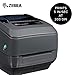 Zebra - GK420t Thermal Transfer Desktop Printer for Labels, Receipts, Barcodes, Tags, and Wrist Bands - Print Width of 4 in - USB, Serial, and Parallel Connectivity (Renewed)