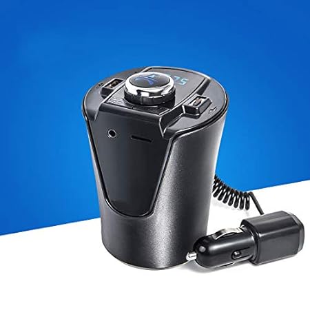 WYUE FM-Sender, Auto Bluetooth MP3-Player Telefonanruf mit Bildschirmsprechertelefon Auto-Karte MP3