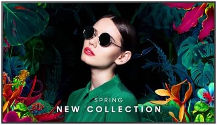 SAMSUNG QMC LFD Display, QM43C, 28.5 mm Depth, Dynamic Crystal Color, Quantum Processor Lite 4K, SmartView+, Smart Calibration, LH43QMCEBGCXGO, 2025