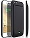 iPhone 6s Plus/6 Plus Battery Case, Stoon 7200mAh Portable Charger Case Rechargeable Extended Battery Pack Protective Backup Charging Case Cover for Apple iPhone 6s Plus/6 Plus (5.5 Inch) (Black)