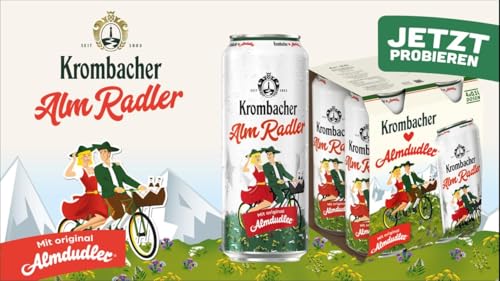 Krombacher AlmRadler 6 x 4 x 0,5l Dosentray 2