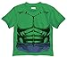 Marvel Little Boys' T-Shirt, Hulk Kelly Green, 4