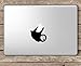 Cute Sloth Hanging from Apple - Apple Macbook Laptop Vinyl Sticker Decal