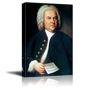 Portrait of Johann Sebastian Bach Wall Decor