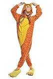 Superlieu UNISEX Tigger Kigurumi Pajamas Anime Costume