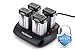 Tenergy TN294 4-Bay 9V Li-ion Battery Charger