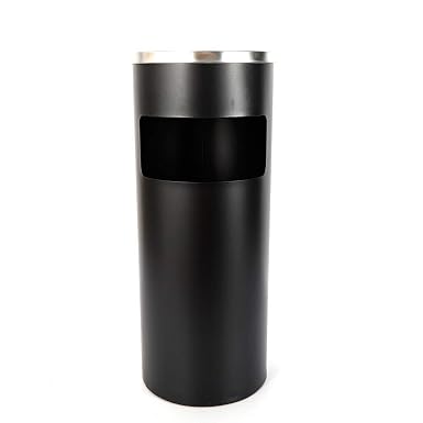 Standaschenbecher 30L - Mülleimer Mit Aschenbecher Produktbild-Vorschau 3