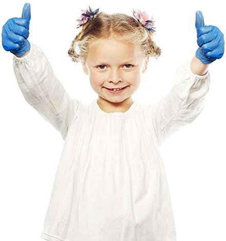 H Y 20 Stuck Box Einweg Latexhandschuhe Aus Verdicktem Nitril Anti Verschmutzungs Kinder Kleine Handschuhe Fur Jungen Madchen Basteln Malen Amazon De Kuche Haushalt