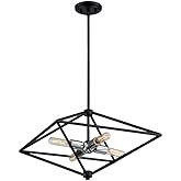 Nuvo Legend-4 Light Small Pendant in Industrial Style-19 Inches Wide by 12.63 Inches High