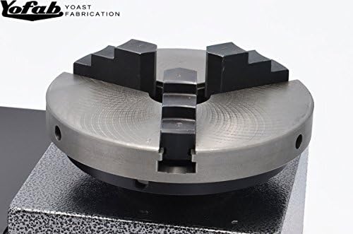 3 Jaw Self Centering 6" Welding Positioner Chuck w/Reversible Jaws 1/8" TO 7"