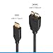 CableCreation 1FT*2 USB C to Micro B Cable,10Gbps Speed External Hard Drive Braided,USB 3.1 Type C to Micro B Work for iPhone 15/16,Seagate WD Westgate My Passport,MacBook Pro,iPad/Tablet,Black