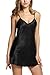 Avidlove Women's Pajamas Satin Nightgown Mini Slip Sleepwear Short Nightwear