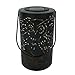 Whitelotous Metal Rattan Solar LED Hanging Lantern Light IP44 Waterproof Table Lamp Outdoor Garden Yard Decor Lamp