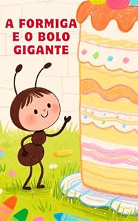 Livro A FORMIGUINHA E O BOLO GIGANTE