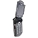 Kyocera Duraxv XV Lte Case E4610 Phone Leather Fitted With Rotating Belt Clip Black