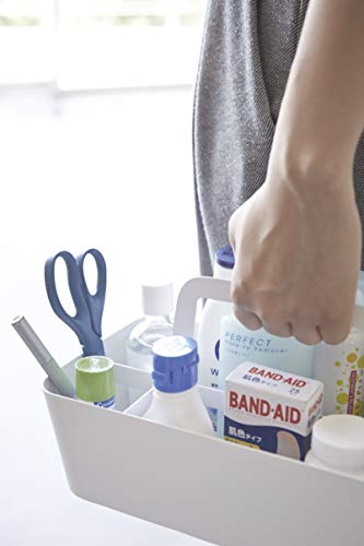 YAMAZAKI-home-White-Tower-Tool-Box-L-Large