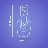 Logitech G335 Wired Gaming Headset Black 3.5mm Mic Flip to Mute Memory Foam view 12