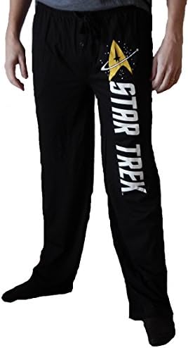 Star Trek Emblem Black Quick Turn Sleep Pants