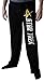 Star Trek Gold Emblem Mens Black Sleep Pants