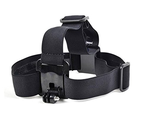 Digicharge Adjustable Elastic Head Strap Compatible For Gopro Lit Hero Hero13 13 Hero12 12 Max 2 / DJI Osmo Action 5 / Session Mini Hero 11 Mini 10 9 8 Band Mount Akaso Apexcam Action Camera