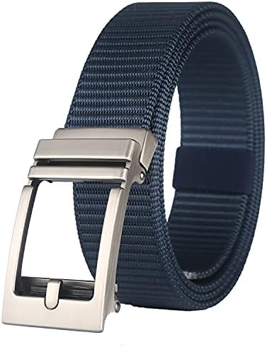 Lavemi Mens Nylon Ratchet Belt, Mens Belts Casual for Golf Outdoor Fully Adjustable Trim to Exact Fit,Gift Box Lavemi Mens Nylon Ratchet Belt, Mens Belts Casual for Golf Outdoor Fully Adjustable Trim to Exact Fit,Gift Box