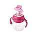OXO Tot Transitions Soft Spout Sippy Cup with Removable Handles, Pink, 6 Ounce
