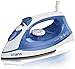 Utopia Home Steam Iron with Nonstick Soleplate - Light Weight - Powerful Steam Output - Dry Iron Function - White/Blue 1200 Watt