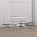 Travan Under Door Draft Stopper Door Sealing Blocker, Heavy Duty Soundproof, Energy Saving & Weather Stripping, Window Draft Guard Protector