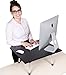 Stand Steady Executive Standing Desk - Large Surface (31.5 in x 22 in) - New Taller Model with Non-Skid Feet (Original - Medium)
