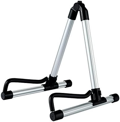 Hricane Guitar Stand Portable Universal Music instrument stand for Acoustic Guitars, Ukulele, Bass, Violin, Banjo