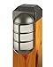 Paradise GL23877BK Solar Aluminum LED Post Cap Light for 4 x 4 Wood Posts (Black, 6 Pack)