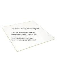 [Gulfcoast Robotics] Impresora 3D Borosilicato de vidrio para la crealidad Ender 0.118 0.157 in de grosor.