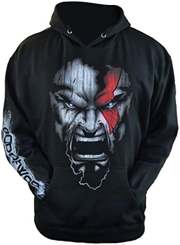 Sid Vicious Airbrushed Gamer Gifts Hoodie Inspired by God of War add Custom Name