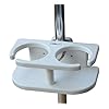 Brocraft-Poly-Drink-Holder-for-2-Drinks-With-Rail-mount-Bracket-Kit-Suction-Cup
