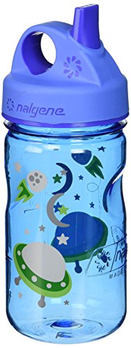 Nalgene Grip 'n Gulp Space Bottle, Blue