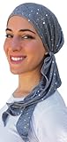 Pre Tied Fitted Bandana Head Scarf, Chemo Scarf