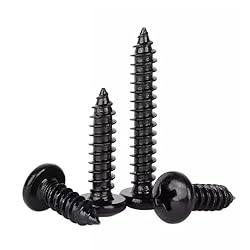 #8 X 1 Black Phillips Pan Head Self Tapping