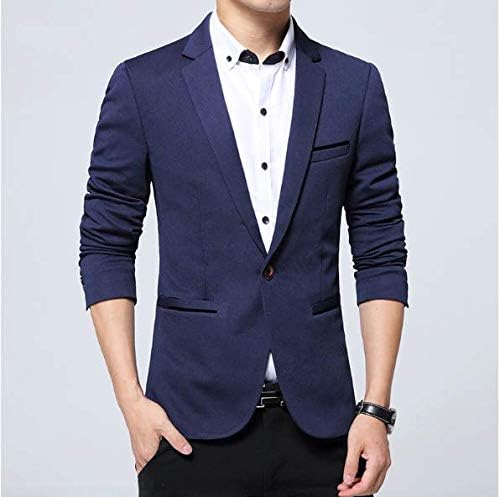 Amazon 春夏秋新品 メンズファッション スーツコートレジャー通勤コート テーラードジャケット メンズコート トップス ビジネス オフィス フォーマルコート 男性ジャケット アウター スリムスーツ ウォッシャブル紳士青年 薄タイプ 結婚式通勤ol 面接 事務服 5色