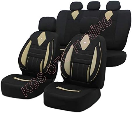 Ford Focus 3 Terletmez Ortopedik Oto Koltuk Kilifi Plus Bej Siyah Amazon Com Tr